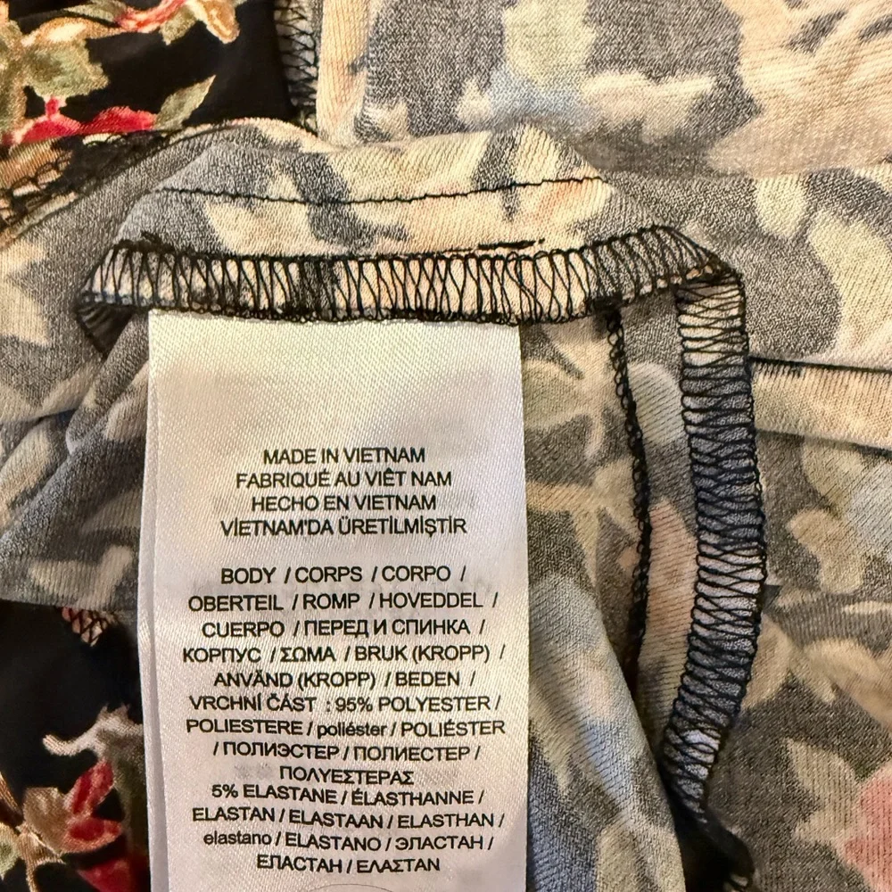 BEAUTIFUL!!  Lauren Ralph Lauren Black Label Jairell Short Sleeve Tiered Dress - Picture 7 of 7